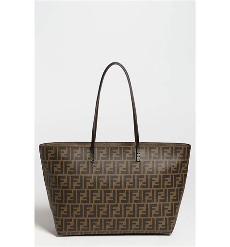 fendi roll bag tote|Fendi shopper bag.